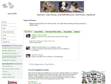 Tablet Screenshot of dogaddicts.com